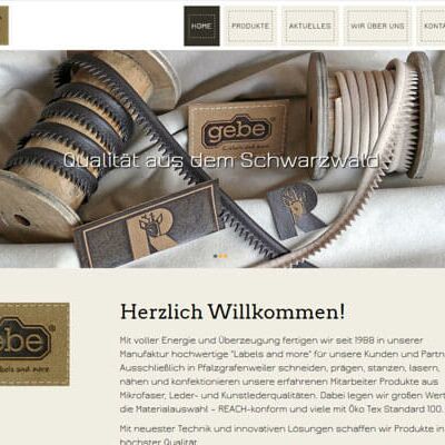 Gebe - labels and more